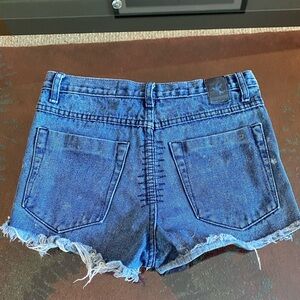 One Teaspoon Cut Off Jean Shorts